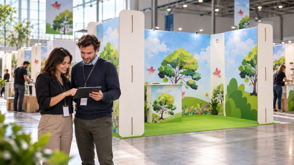 how to run a sustainable exhibition 517